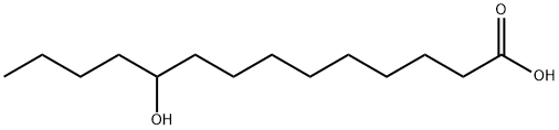 10-Hydroxytetradecanoic acid Structure