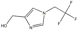 [1-(2,2,2-trifluoroethyl)-1H-imidazol-4-yl]methanol 化学構造式