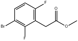 1702167-27-8 Methyl 3-bromo-2,6-difluorophenylacetate