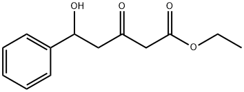 Ethyl 5-Hydroxy-3-Oxo-5-Phenylpentanoate Structure