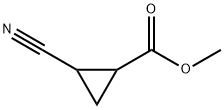 methyl 2-cyanocyclopropane-1-carboxylate Structure