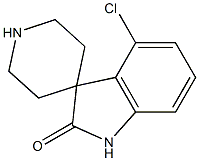 4-Chlorospiro[indoline-3,4'-piperidin]-2-one Structure
