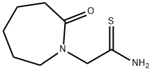 2-(2-oxoazepan-1-yl)ethanethioamide 化学構造式
