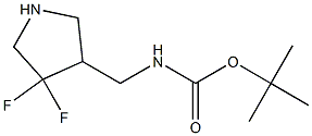 174073-98-4 tert-butyl ((4,4-difluoropyrrolidin-3-yl)methyl)carbamate