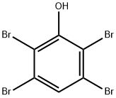 2,3,5,6-テトラブロモフェノール 化学構造式