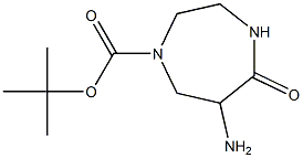 6-氨基-5-氧代-1,4-二氮杂-1-羧酸叔丁酯,1779476-17-3,结构式