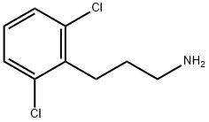 3-(2,6-dichlorophenyl)propan-1-amine 化学構造式