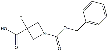 1-[(benzyloxy)carbonyl]-3-fluoroazetidine-3-carboxylic acid|1-[(benzyloxy)carbonyl]-3-fluoroazetidine-3-carboxylic acid