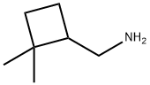 (2,2-Dimethylcyclobutyl)methanamine Structure