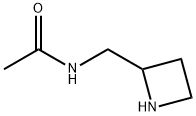 Acetamide, N-(2-azetidinylmethyl)- Struktur