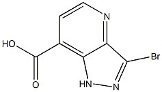 3-bromo-1H-pyrazolo[4,3-b]pyridine-7-carboxylic acid Structure