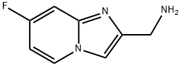 (7-fluoroimidazo[1,2-a]pyridin-2-yl)methanamine Struktur