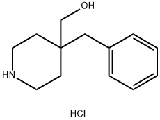 (4-苯甲基哌啶-4-基)甲醇盐酸,1795189-20-6,结构式