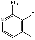 3,4-Difluoropyridin-2-amine 结构式