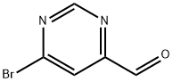 6-Bromopyrimidine-4-carbaldehyde Struktur