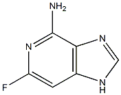 6-fluoro-1H-imidazo[4,5-c]pyridin-4-amine Struktur
