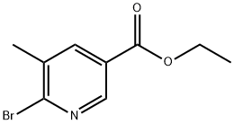 Ethyl 6-bromo-5-methylnicotinate Structure