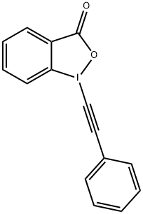 1,2-Benziodoxol-3(1H)-one, 1-(2-phenylethynyl)-,181934-31-6,结构式