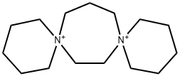 6,9-Diazoniadispiro[5.2.5.3]heptadecane Structure