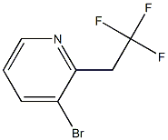 3-bromo-2-(2,2,2-trifluoroethyl)pyridine Structure