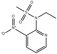 Methanesulfonamide, N-ethyl-N-(3-nitro-2-pyridinyl)-,1820741-36-3,结构式