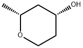 (2R,4R)-2-methyltetrahydro-2H-pyran-4-ol Structure