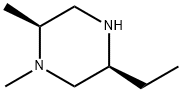 (2S,5S)-5-ethyl-1,2-dimethylpiperazine Struktur