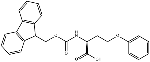 Fmoc-O-phenyl-L-homoserine Struktur