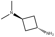 trans-N1,N1-dimethylcyclobutane-1,3-diamine Structure