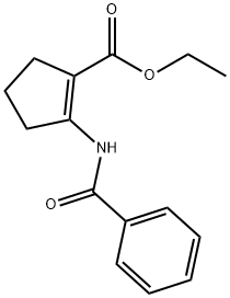 18227-13-9 1-Cyclopentene-1-carboxylic acid, 2-(benzoylamino)-, ethyl ester