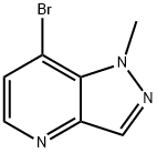 7-Bromo-1-methyl-1H-pyrazolo[4,3-b]pyridine Struktur