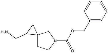 benzyl 1-(aminomethyl)-5-azaspiro[2.4]heptane-5-carboxylate Structure