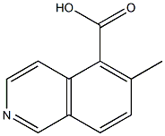 6-methylisoquinoline-5-carboxylic acid Structure