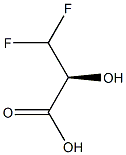 (S)-3,3-二氟-2-羟基丙酸,1824668-09-8,结构式