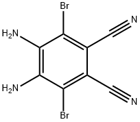 4,5-diamino-3,6-dibromophthalonitrile,1881269-28-8,结构式