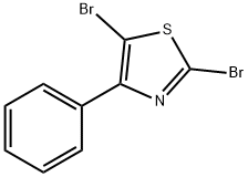 2,5-Dibromo-4-phenylthiazole Struktur