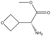 methyl (R)-2-amino-2-(oxetan-3-yl)acetate Structure