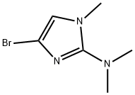 4-bromo-N,N,1-trimethyl-1H-imidazol-2-amine,1894479-37-8,结构式