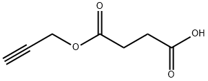4-oxo-4-(2-propynyloxy)butanoic acid Struktur