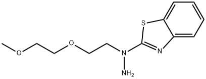 2-[1-[2-(2-methoxyethoxy)ethyl]hydrazinyl]-benzothiazole|2-[1-[2-(2-methoxyethoxy)ethyl]hydrazinyl]-benzothiazole