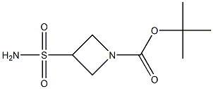 tert-butyl 3-sulfamoylazetidine-1-carboxylate Structure