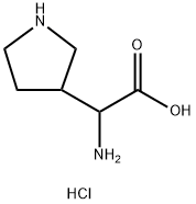 2-AMINO-2-(PYRROLIDIN-3-YL)ACETIC ACID 2HCL|2-氨基-2-(吡咯烷-3-基)乙酸双盐酸盐