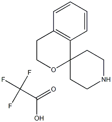 螺[异苯并二氢吡喃-1,4'-哌啶]2,2,2-三氟乙酸,1914148-51-8,结构式