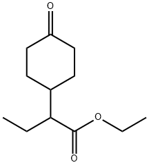 Ethyl 2-(4-Oxocyclohexyl)butanoate Struktur