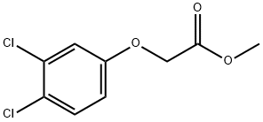 Acetic acid, 2-(3,4-dichlorophenoxy)-, methyl ester 化学構造式