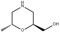((2S,6R)-6-methylmorpholin-2-yl)methanol Structure