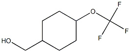 [4-(trifluoromethoxy)cyclohexyl]methanol Struktur