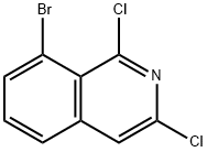 8-bromo-1,3-dichloroisoquinoline Struktur
