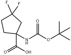 1936649-94-3 1-{[(tert-butoxy)carbonyl]amino}-3,3-difluorocyclopentane-1-carboxylic acid