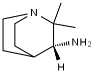 (3R)-2,2-dimethyl-1-azabicyclo[2.2.2]octan-3-amine Structure